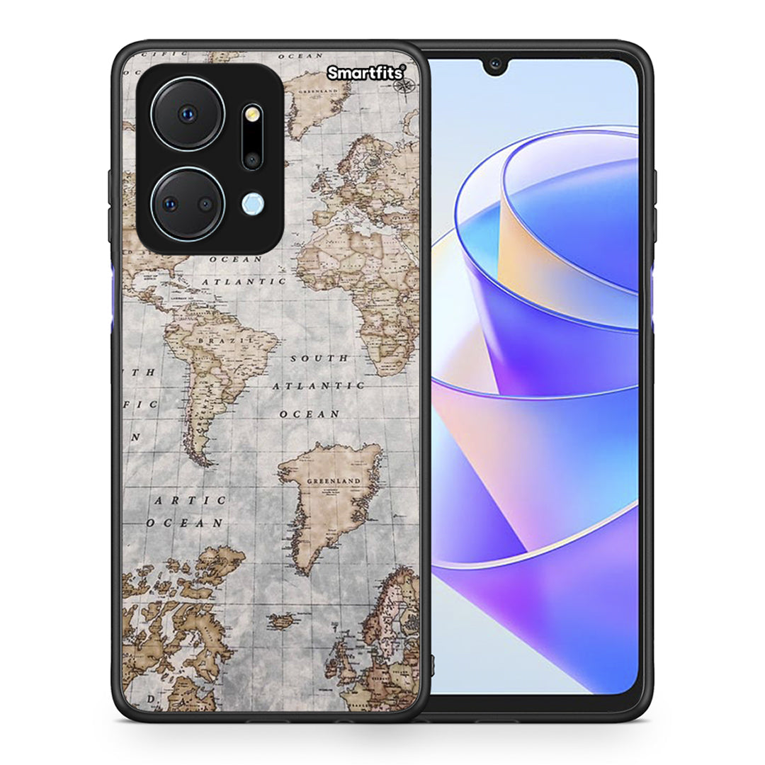 World Map - Honor X7a θήκη