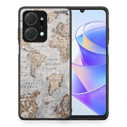 World Map - Honor X7a θήκη