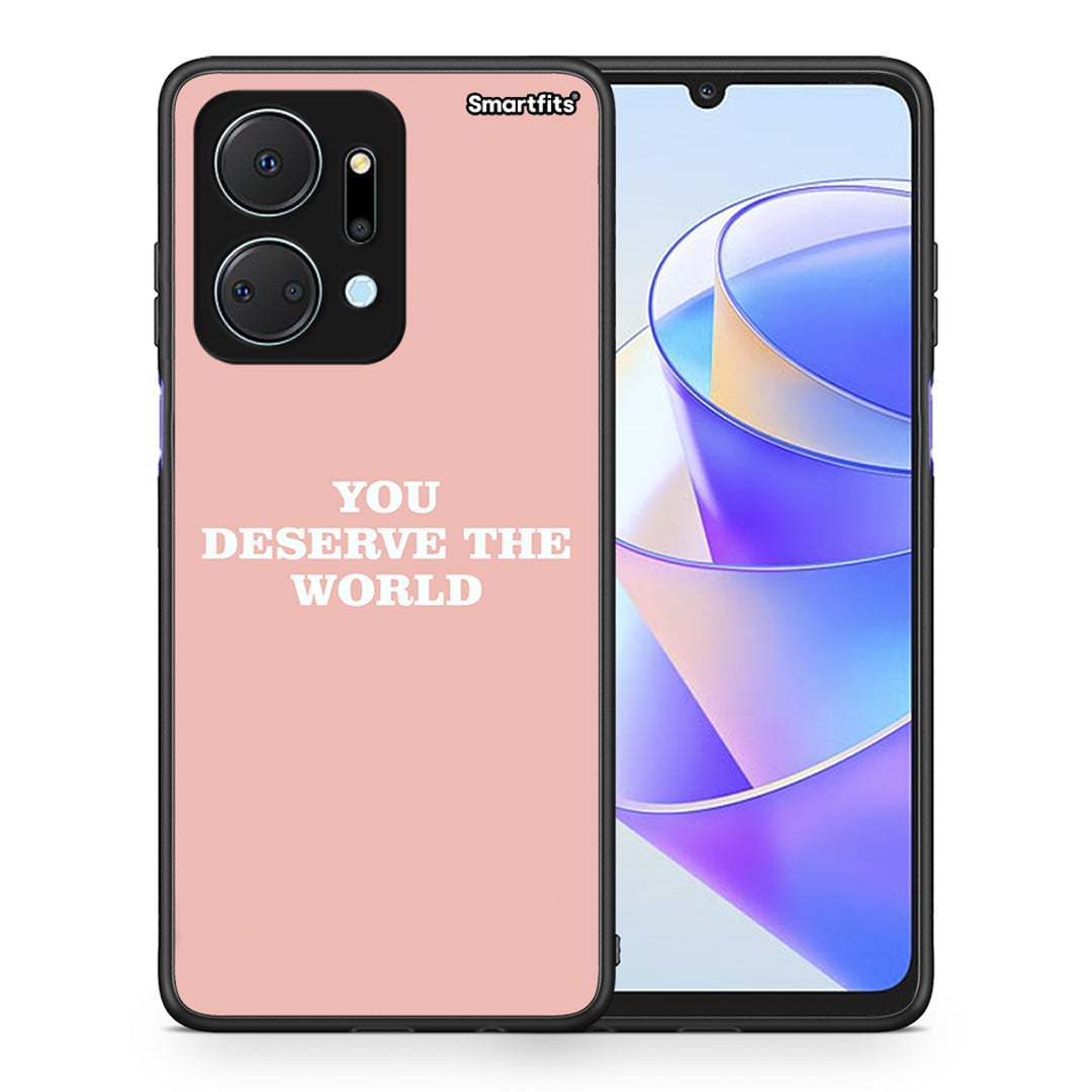 You Deserve The World - Honor X7a θήκη
