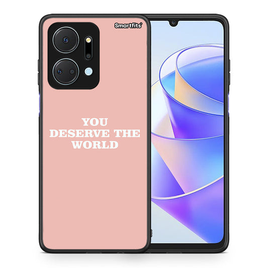 You Deserve The World - Honor X7a θήκη