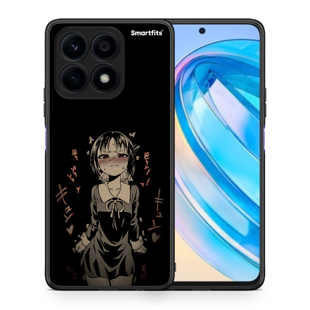 Θήκη Honor X8a Anime Girl από τη Smartfits με σχέδιο στο πίσω μέρος και μαύρο περίβλημα | Honor X8a Anime Girl Case with Colorful Back and Black Bezels