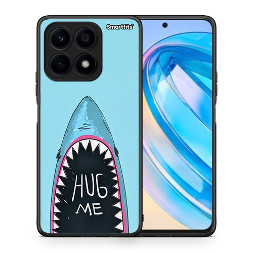 Θήκη Honor X8a Hug Me από τη Smartfits με σχέδιο στο πίσω μέρος και μαύρο περίβλημα | Honor X8a Hug Me Case with Colorful Back and Black Bezels