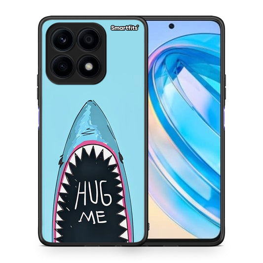 Θήκη Honor X8a Hug Me από τη Smartfits με σχέδιο στο πίσω μέρος και μαύρο περίβλημα | Honor X8a Hug Me Case with Colorful Back and Black Bezels