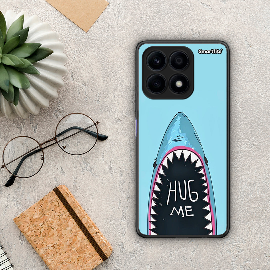 Θήκη Honor X8a Hug Me από τη Smartfits με σχέδιο στο πίσω μέρος και μαύρο περίβλημα | Honor X8a Hug Me Case with Colorful Back and Black Bezels