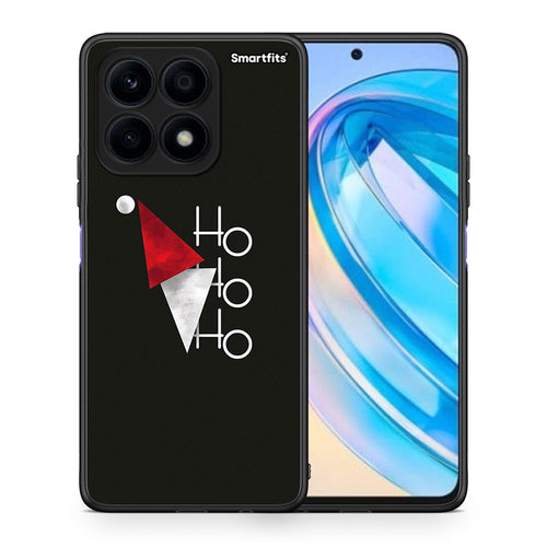 Θήκη Honor X8a Minimal Christmas από τη Smartfits με σχέδιο στο πίσω μέρος και μαύρο περίβλημα | Honor X8a Minimal Christmas Case with Colorful Back and Black Bezels