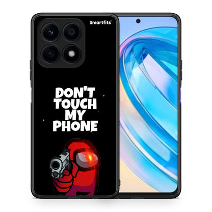 Θήκη Honor X8a My Phone από τη Smartfits με σχέδιο στο πίσω μέρος και μαύρο περίβλημα | Honor X8a My Phone Case with Colorful Back and Black Bezels