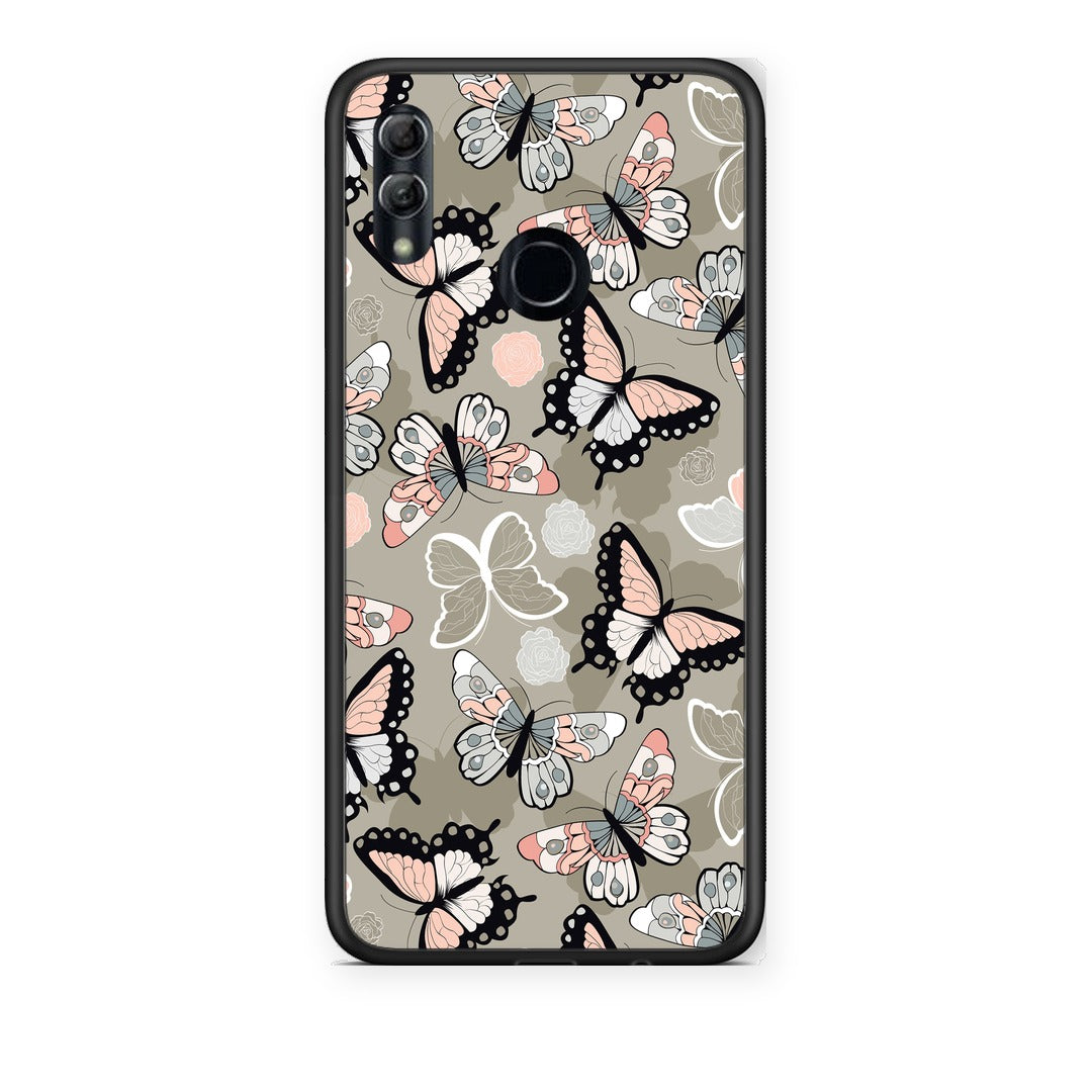Θήκη Honor 10 Lite Boho Butterflies από τη Smartfits με σχέδιο στο πίσω μέρος και μαύρο περίβλημα | Honor 10 Lite Boho Butterflies case with colorful back and black bezels