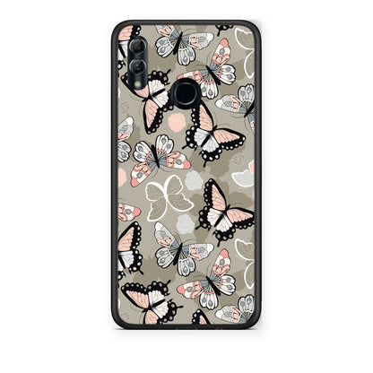 Θήκη Honor 10 Lite Boho Butterflies από τη Smartfits με σχέδιο στο πίσω μέρος και μαύρο περίβλημα | Honor 10 Lite Boho Butterflies case with colorful back and black bezels