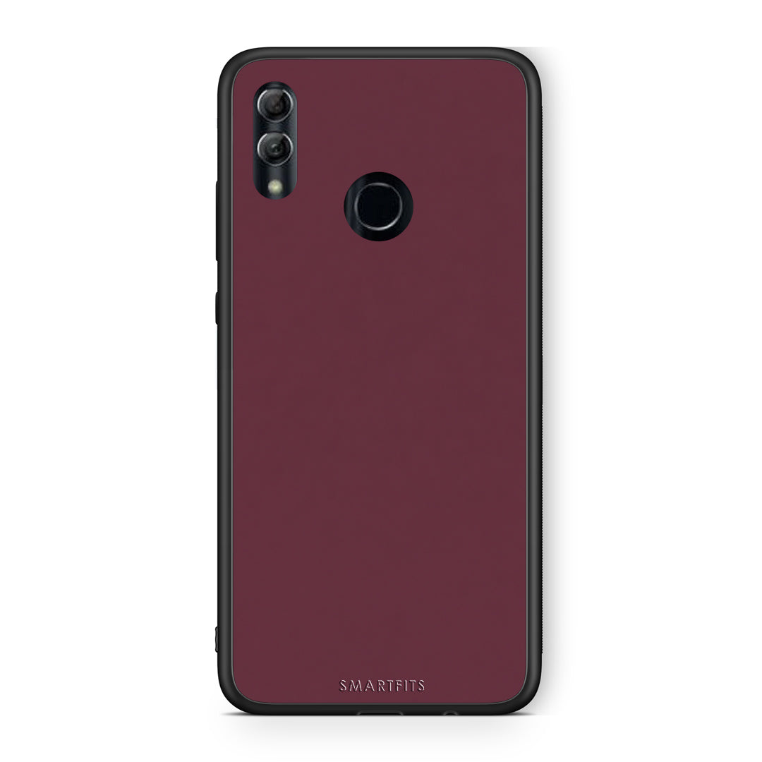 Θήκη Honor 10 Lite Muted Burgundy από τη Smartfits με σχέδιο στο πίσω μέρος και μαύρο περίβλημα | Honor 10 Lite Muted Burgundy case with colorful back and black bezels