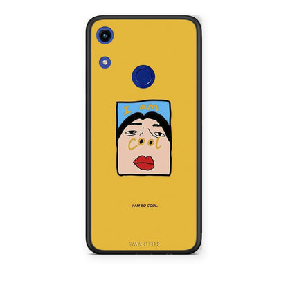 Θήκη Honor 8A So Cool από τη Smartfits με σχέδιο στο πίσω μέρος και μαύρο περίβλημα | Honor 8A So Cool case with colorful back and black bezels