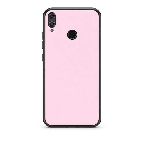 Θήκη Honor 8x Pale Pink από τη Smartfits με σχέδιο στο πίσω μέρος και μαύρο περίβλημα | Honor 8x Pale Pink case with colorful back and black bezels