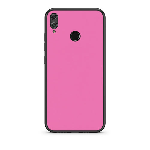 Θήκη Honor 8x Rose Pink από τη Smartfits με σχέδιο στο πίσω μέρος και μαύρο περίβλημα | Honor 8x Rose Pink case with colorful back and black bezels