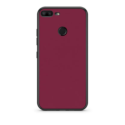 Θήκη Honor 9 Lite Burgundy από τη Smartfits με σχέδιο στο πίσω μέρος και μαύρο περίβλημα | Honor 9 Lite Burgundy case with colorful back and black bezels