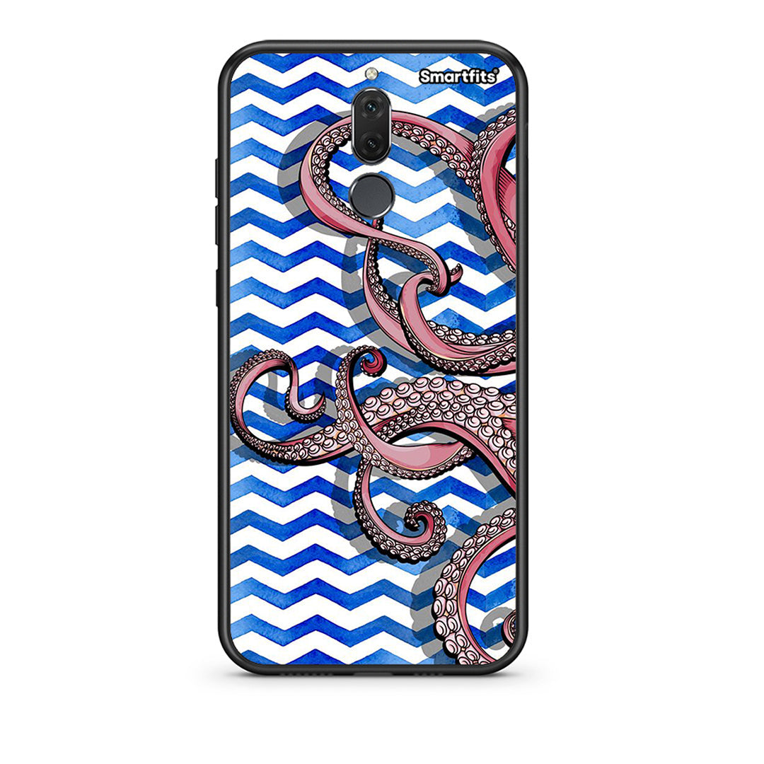 huawei mate 10 lite Chevron Devilfish θήκη από τη Smartfits με σχέδιο στο πίσω μέρος και μαύρο περίβλημα | Smartphone case with colorful back and black bezels by Smartfits