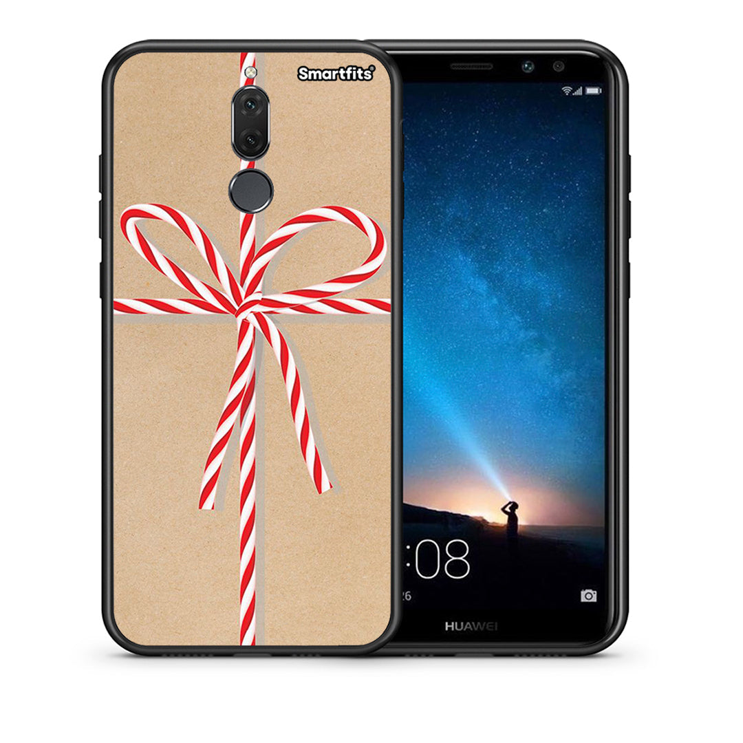 Θήκη Huawei Mate 10 Lite Christmas Gift από τη Smartfits με σχέδιο στο πίσω μέρος και μαύρο περίβλημα | Huawei Mate 10 Lite Christmas Gift case with colorful back and black bezels