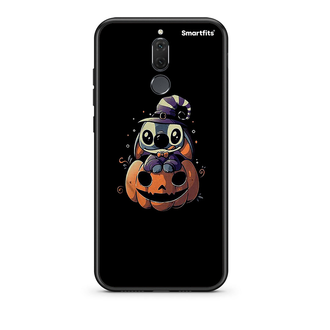 huawei mate 10 lite Halloween Stitch θήκη από τη Smartfits με σχέδιο στο πίσω μέρος και μαύρο περίβλημα | Smartphone case with colorful back and black bezels by Smartfits