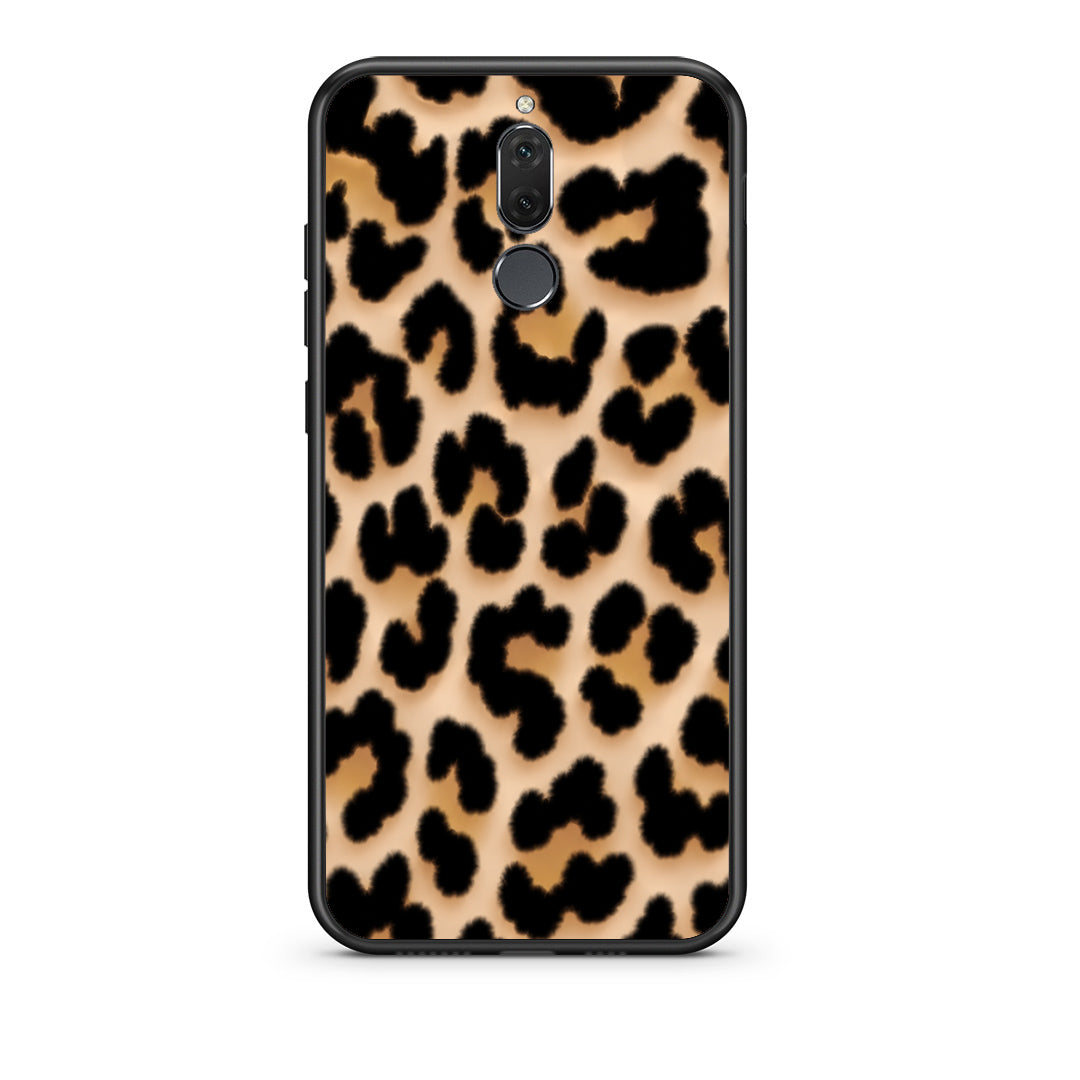 Θήκη Huawei Mate 10 Lite Leopard Print Tan Large από τη Smartfits με σχέδιο στο πίσω μέρος και μαύρο περίβλημα | Huawei Mate 10 Lite Leopard Print Tan Large case with colorful back and black bezels