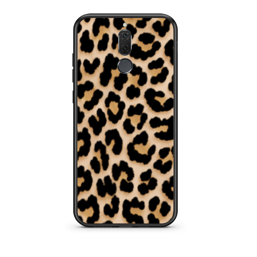 Θήκη Huawei Mate 10 Lite Leopard Print Tan Small από τη Smartfits με σχέδιο στο πίσω μέρος και μαύρο περίβλημα | Huawei Mate 10 Lite Leopard Print Tan Small case with colorful back and black bezels