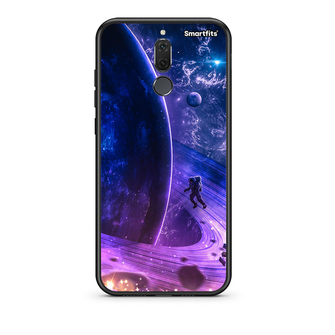 huawei mate 10 lite Lost Astronaut θήκη από τη Smartfits με σχέδιο στο πίσω μέρος και μαύρο περίβλημα | Smartphone case with colorful back and black bezels by Smartfits