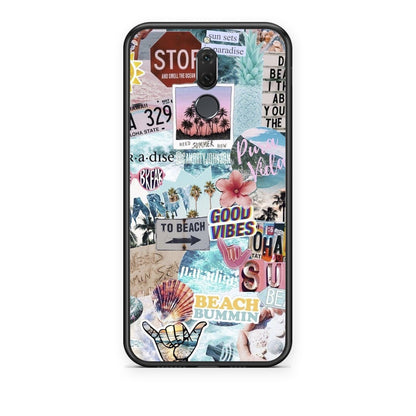 Θήκη Huawei Mate 10 Lite Summer Vibes από τη Smartfits με σχέδιο στο πίσω μέρος και μαύρο περίβλημα | Huawei Mate 10 Lite Summer Vibes case with colorful back and black bezels