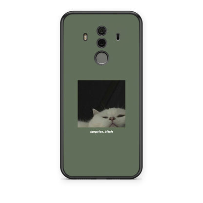 Θήκη Huawei Mate 10 Pro Bitch Surprise από τη Smartfits με σχέδιο στο πίσω μέρος και μαύρο περίβλημα | Huawei Mate 10 Pro Bitch Surprise case with colorful back and black bezels