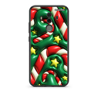 Thumbnail for Huawei Mate 10 Pro Christmas Bubbles θήκη από τη Smartfits με σχέδιο στο πίσω μέρος και μαύρο περίβλημα | Smartphone case with colorful back and black bezels by Smartfits