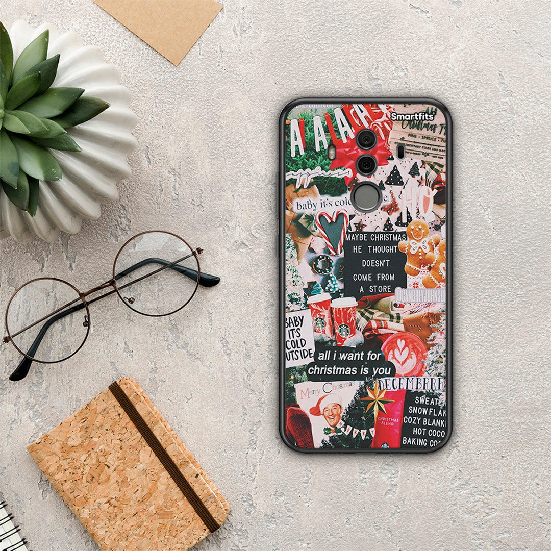 Christmas Happiness - Huawei Mate 10 Pro θήκη