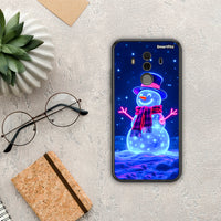 Thumbnail for Christmas Neon Snowman - Huawei Mate 10 Pro θήκη