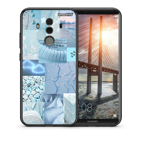 Θήκη Huawei Mate 10 Pro Ciel Aesthetic Collage από τη Smartfits με σχέδιο στο πίσω μέρος και μαύρο περίβλημα | Huawei Mate 10 Pro Ciel Aesthetic Collage case with colorful back and black bezels