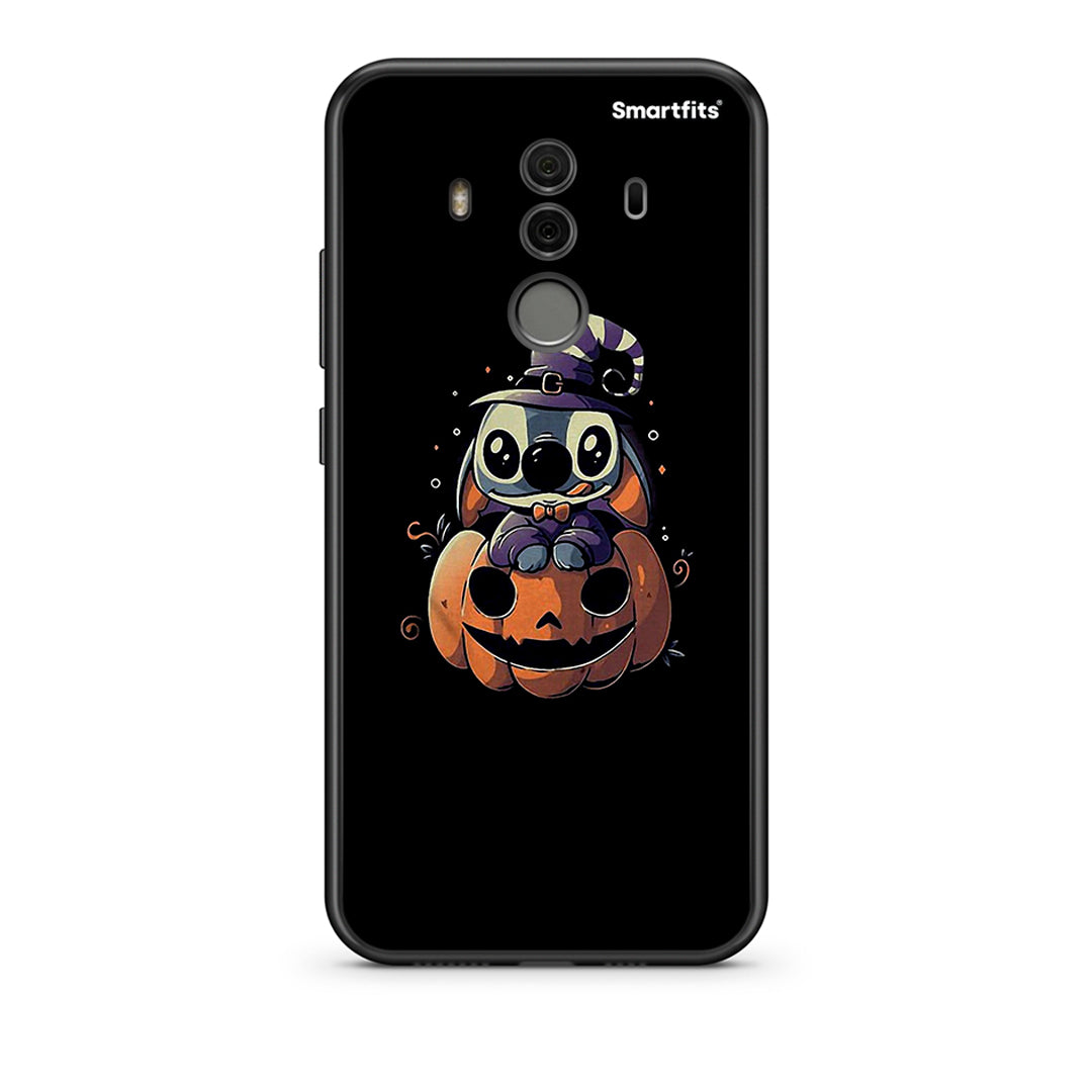 Huawei Mate 10 Pro Halloween Stitch θήκη από τη Smartfits με σχέδιο στο πίσω μέρος και μαύρο περίβλημα | Smartphone case with colorful back and black bezels by Smartfits
