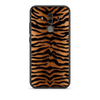 Θήκη Huawei Mate 10 Pro Tiger Print Orange and Black από τη Smartfits με σχέδιο στο πίσω μέρος και μαύρο περίβλημα | Huawei Mate 10 Pro Tiger Print Orange and Black case with colorful back and black bezels