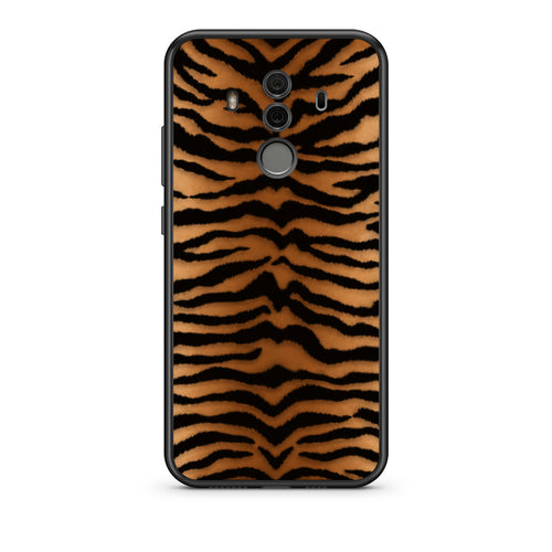 Θήκη Huawei Mate 10 Pro Tiger Print Orange and Black από τη Smartfits με σχέδιο στο πίσω μέρος και μαύρο περίβλημα | Huawei Mate 10 Pro Tiger Print Orange and Black case with colorful back and black bezels