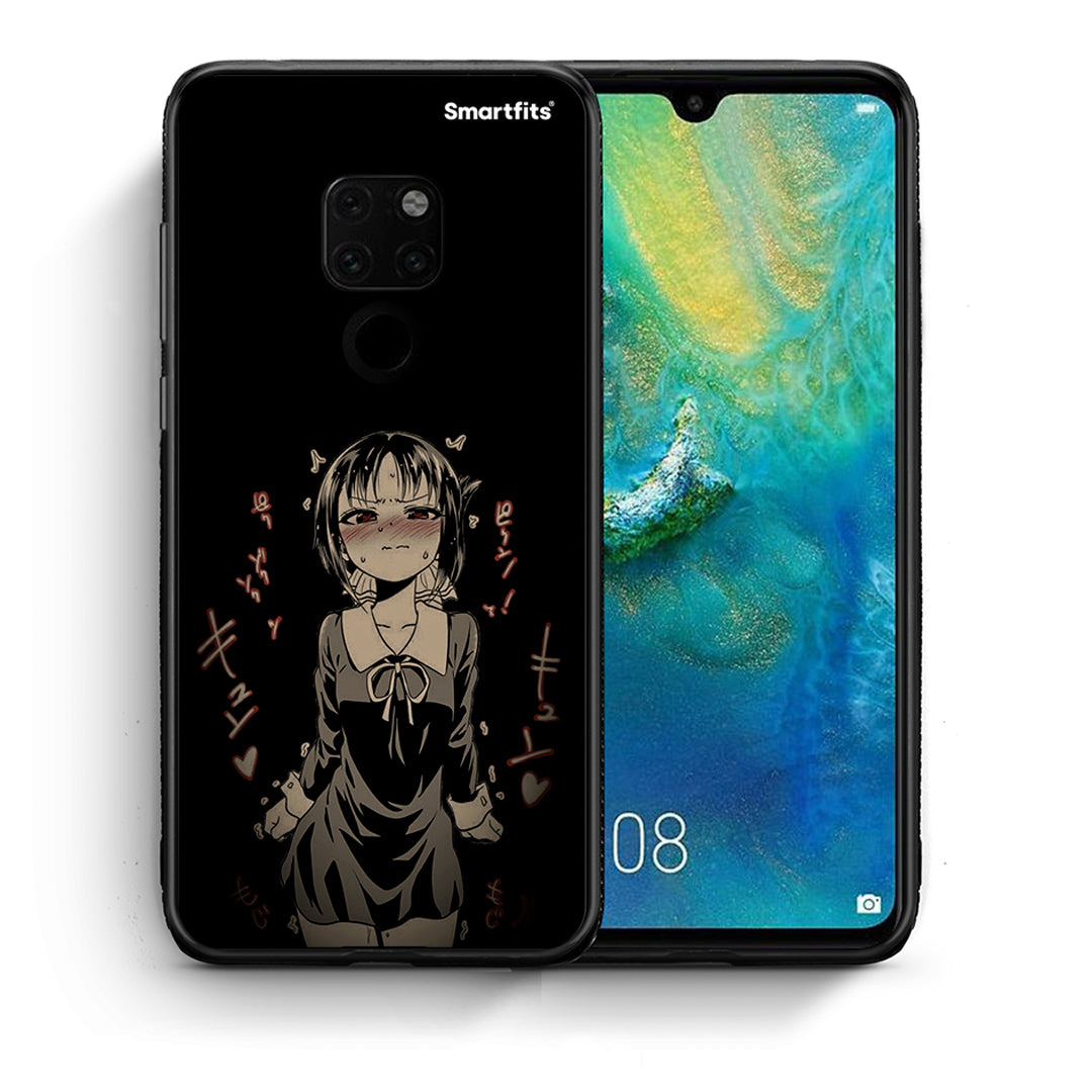 Θήκη Huawei Mate 20 Anime Girl από τη Smartfits με σχέδιο στο πίσω μέρος και μαύρο περίβλημα | Huawei Mate 20 Anime Girl case with colorful back and black bezels