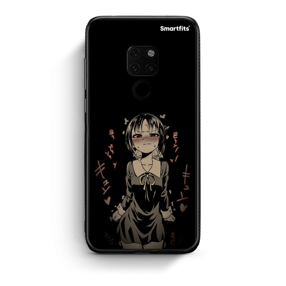 Huawei Mate 20 Anime Girl θήκη από τη Smartfits με σχέδιο στο πίσω μέρος και μαύρο περίβλημα | Smartphone case with colorful back and black bezels by Smartfits