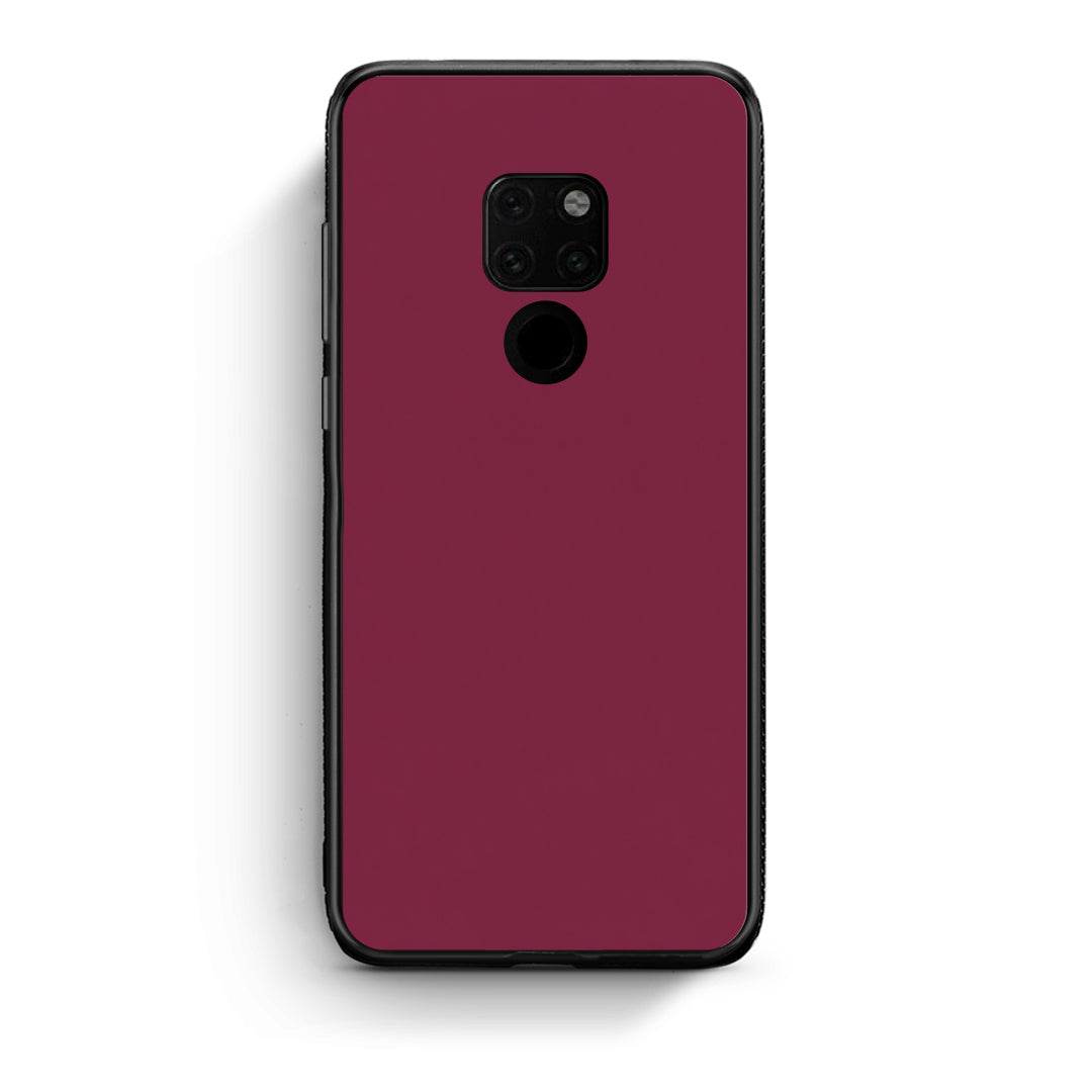 Θήκη Huawei Mate 20 Burgundy από τη Smartfits με σχέδιο στο πίσω μέρος και μαύρο περίβλημα | Huawei Mate 20 Burgundy case with colorful back and black bezels