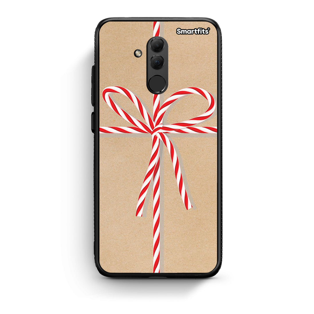 Huawei Mate 20 Lite Christmas Gift θήκη από τη Smartfits με σχέδιο στο πίσω μέρος και μαύρο περίβλημα | Smartphone case with colorful back and black bezels by Smartfits