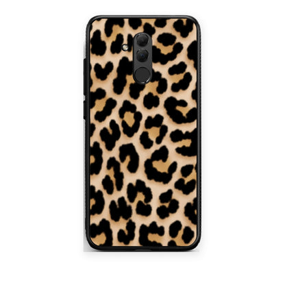 Θήκη Huawei Mate 20 Lite Leopard Print Tan Small από τη Smartfits με σχέδιο στο πίσω μέρος και μαύρο περίβλημα | Huawei Mate 20 Lite Leopard Print Tan Small case with colorful back and black bezels