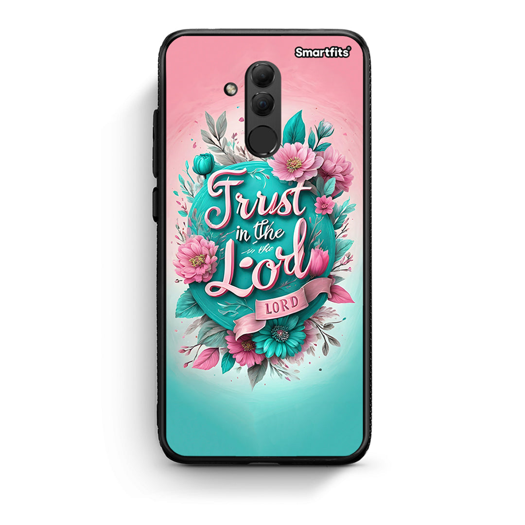 Huawei Mate 20 Lite Lord Trust θήκη από τη Smartfits με σχέδιο στο πίσω μέρος και μαύρο περίβλημα | Smartphone case with colorful back and black bezels by Smartfits