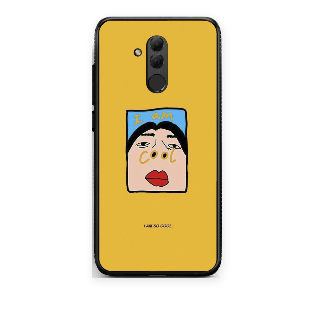 Θήκη Huawei Mate 20 Lite So Cool από τη Smartfits με σχέδιο στο πίσω μέρος και μαύρο περίβλημα | Huawei Mate 20 Lite So Cool case with colorful back and black bezels