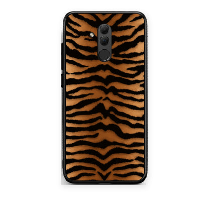Θήκη Huawei Mate 20 Lite Tiger Print Orange and Black από τη Smartfits με σχέδιο στο πίσω μέρος και μαύρο περίβλημα | Huawei Mate 20 Lite Tiger Print Orange and Black case with colorful back and black bezels