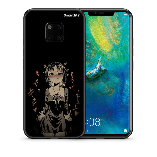 Θήκη Huawei Mate 20 Pro Anime Girl από τη Smartfits με σχέδιο στο πίσω μέρος και μαύρο περίβλημα | Huawei Mate 20 Pro Anime Girl case with colorful back and black bezels