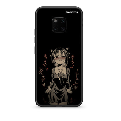 Huawei Mate 20 Pro Anime Girl θήκη από τη Smartfits με σχέδιο στο πίσω μέρος και μαύρο περίβλημα | Smartphone case with colorful back and black bezels by Smartfits
