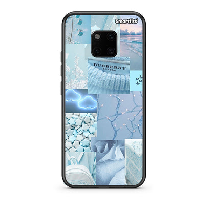 Huawei Mate 20 Pro Ciel Aesthetic Collage θήκη από τη Smartfits με σχέδιο στο πίσω μέρος και μαύρο περίβλημα | Smartphone case with colorful back and black bezels by Smartfits