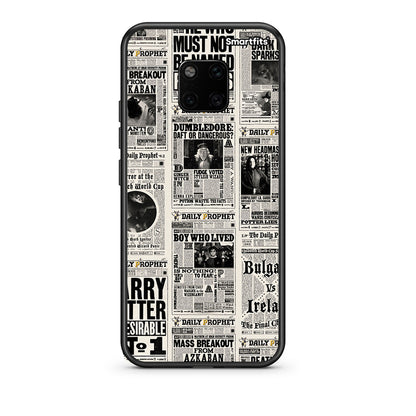 Huawei Mate 20 Pro Harry Paper θήκη από τη Smartfits με σχέδιο στο πίσω μέρος και μαύρο περίβλημα | Smartphone case with colorful back and black bezels by Smartfits