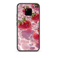 Thumbnail for Huawei Mate 20 Pro Juicy Strawberries θήκη από τη Smartfits με σχέδιο στο πίσω μέρος και μαύρο περίβλημα | Smartphone case with colorful back and black bezels by Smartfits