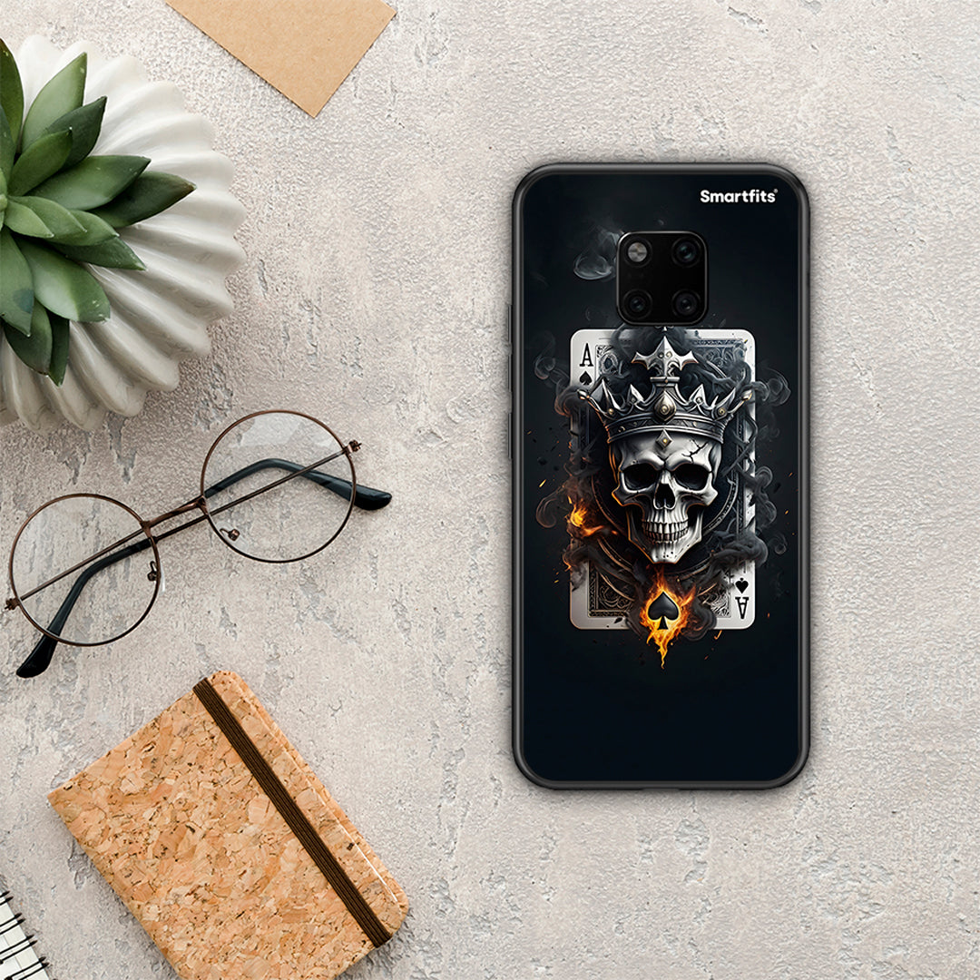 Skull King Ace - Huawei Mate 20 Pro θήκη