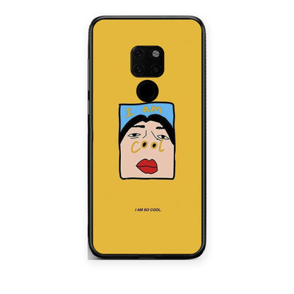 Θήκη Huawei Mate 20 So Cool από τη Smartfits με σχέδιο στο πίσω μέρος και μαύρο περίβλημα | Huawei Mate 20 So Cool case with colorful back and black bezels