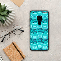 Thumbnail for Swimming Dolphins - Huawei Mate 20 θήκη