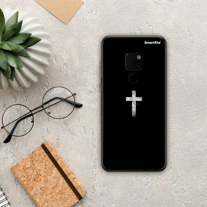 White Cross - Huawei Mate 20 θήκη