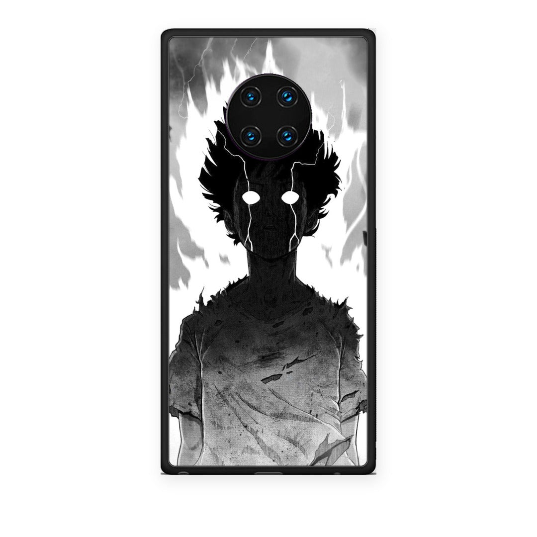 Θήκη Huawei Mate 30 Pro Anime Boy από τη Smartfits με σχέδιο στο πίσω μέρος και μαύρο περίβλημα | Huawei Mate 30 Pro Anime Boy case with colorful back and black bezels